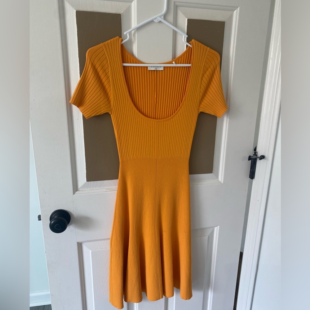 Sandro Orange/Saffron Dress